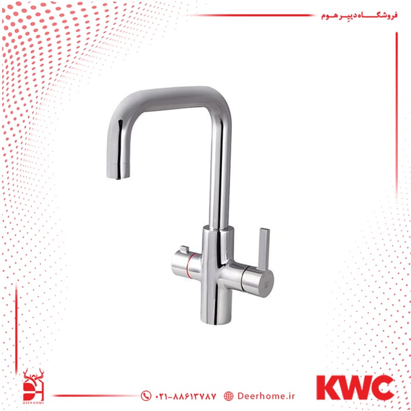 شیر ظرفشویی KWC مدل سول بویلر ثابت
