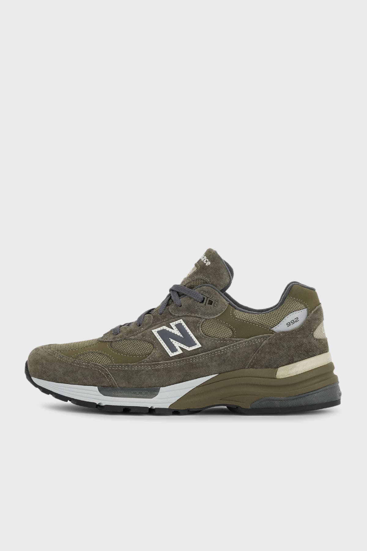 کفش اسنیکر نیو بالانس مردانه جیر خاکی بیسیک راسته کژوال/روزمره | New Balance U992GL TR — تصویر ۲