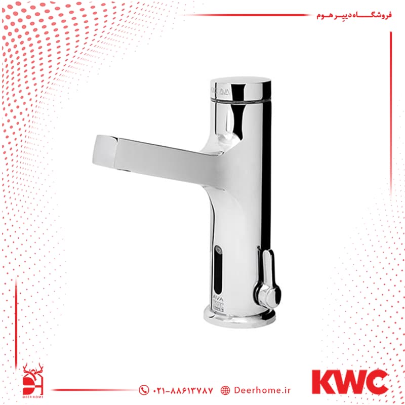 شیر روشویی KWC آوا لایت هوشمند باطری