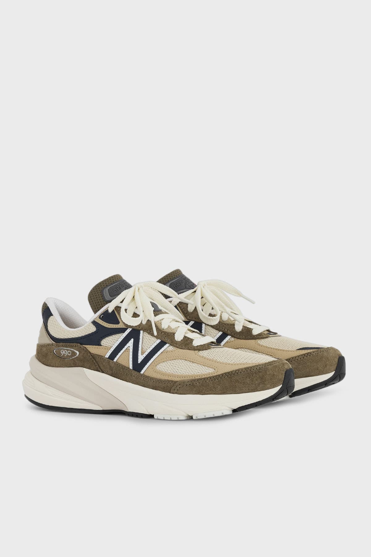 کفش اسنیکر نیو بالانس مردانه جیر رنگارنگ بیسیک طرح دار اسپرت | New Balance U990WO6 TR — تصویر ۴