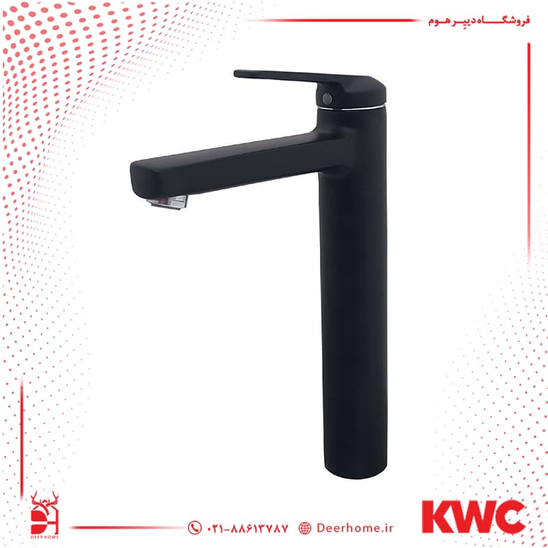 شیر روشویی پایه بلند KWC مدل دومو 2 — تصویر ۴