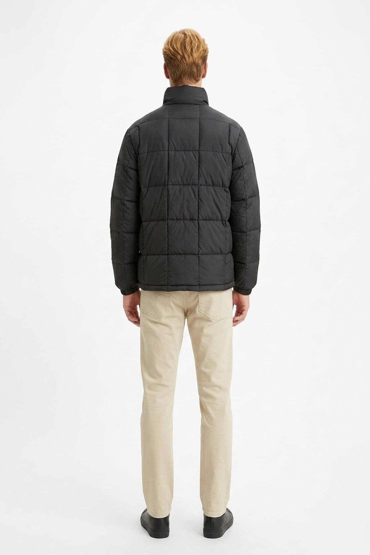 کاپشن لیوایز مردانه پلی استر مشکی بیسیک راسته Regular/رگولار بیسیک Daily/روزانه | Levi’s A8568-0000 TR — تصویر ۵
