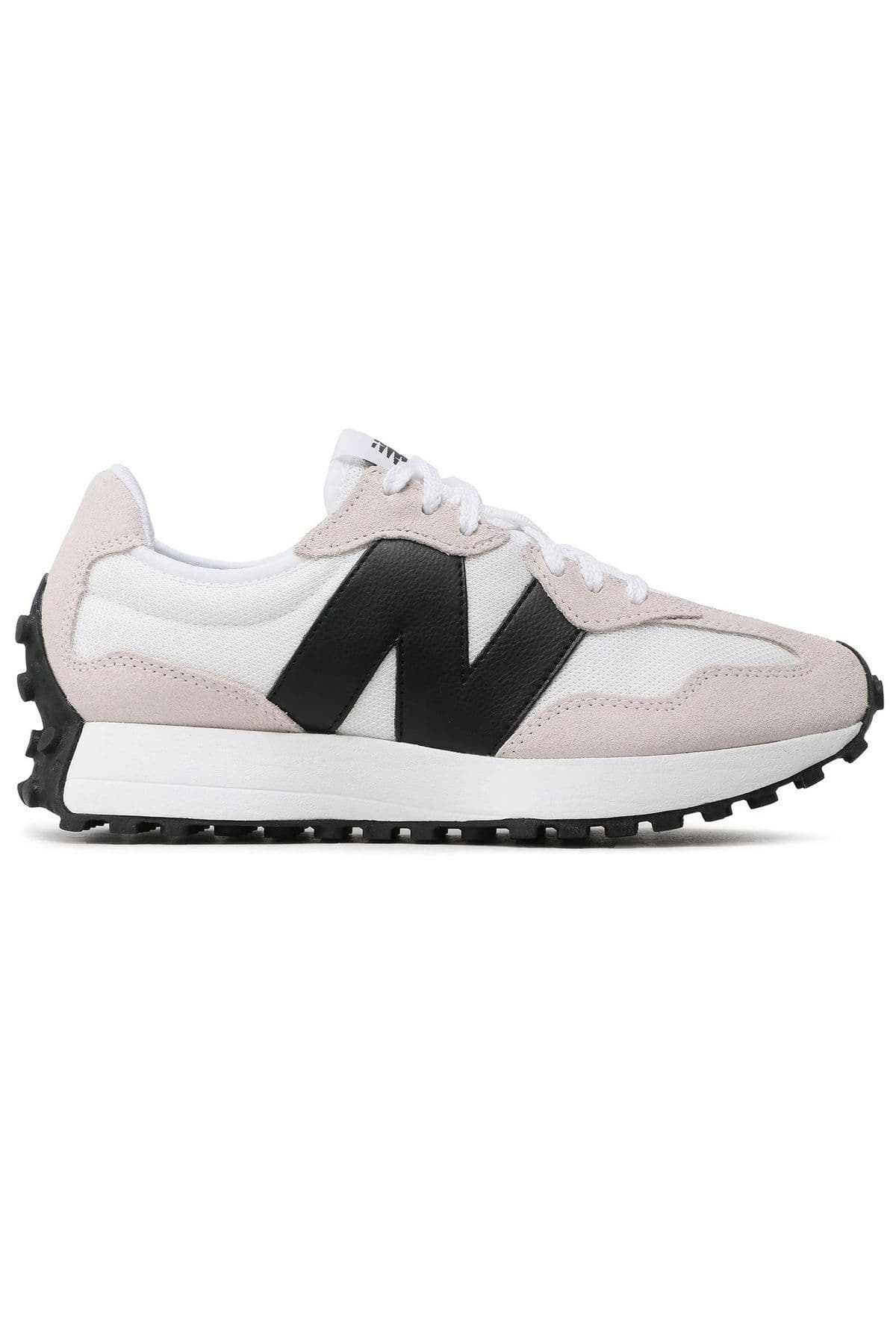 کفش اسنیکر نیو بالانس زنانه پارچه سفید بیسیک راسته کژوال/روزمره | New Balance MS327CWB TR