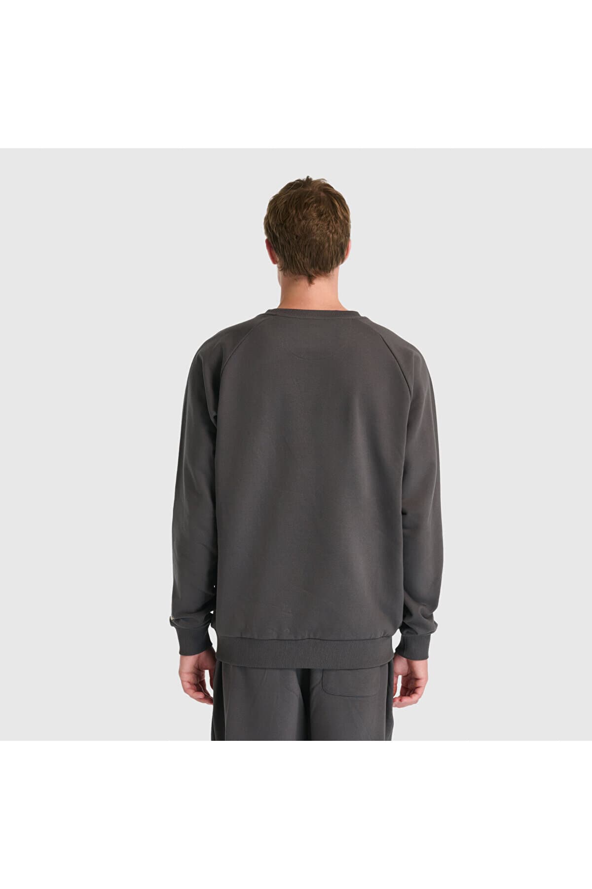 سویشرت نیو بالانس مردانه پارچه طلایی گلدوزی شده / گلدوزی شده Regular/رگولار Daily/روزانه | New Balance MNC3522-ANT TR — تصویر ۳