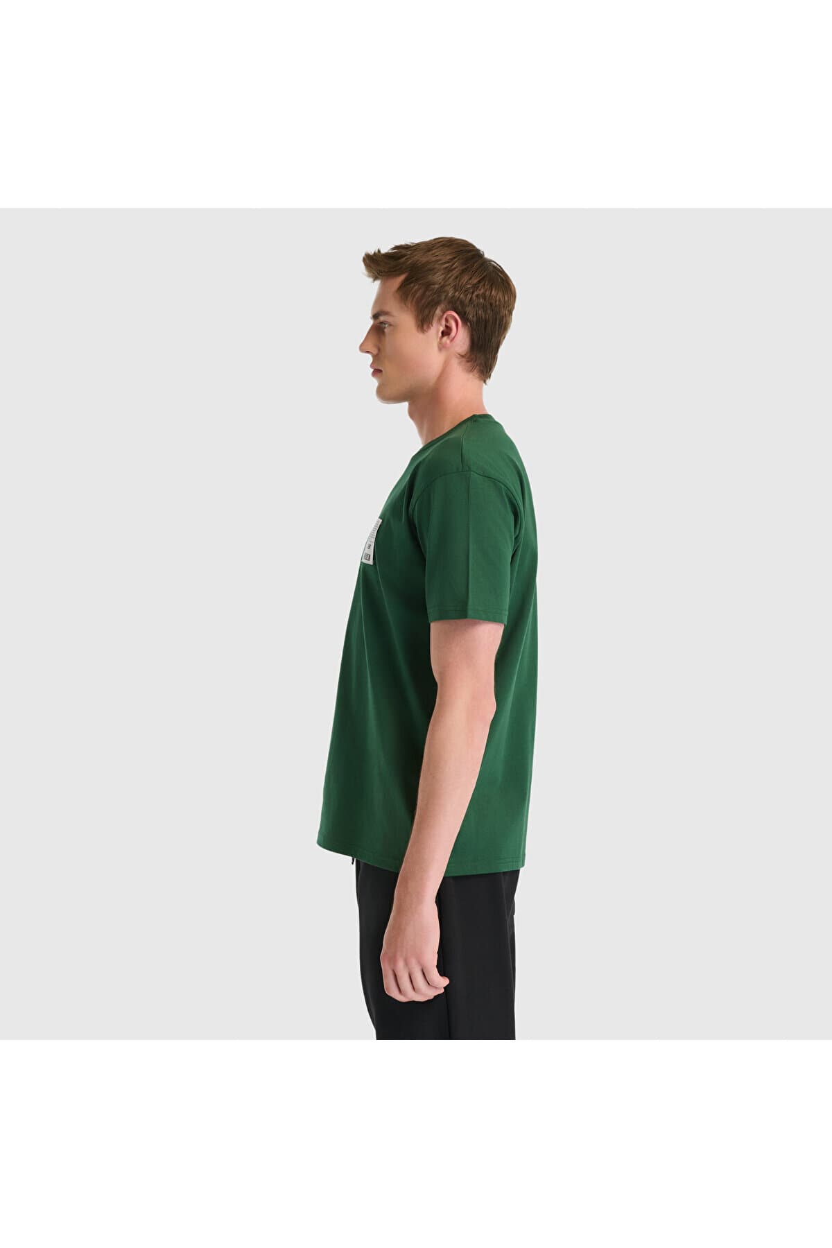 تی شرت ورزشی نیو بالانس مردانه پنبه ای مشکی کژوال / روزمره راسته Regular/رگولار بیسیک کژوال/روزمره | New Balance APP691 TR — تصویر ۶