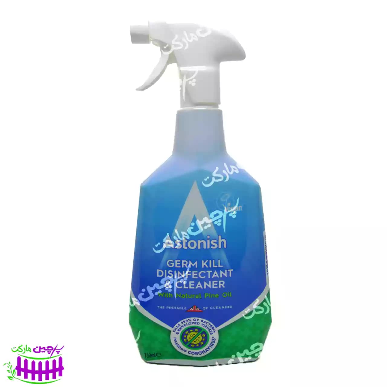 اسپری پاک کننده چندمنظوره استونیش با روغن کاج ۷۵۰ میل – astonish