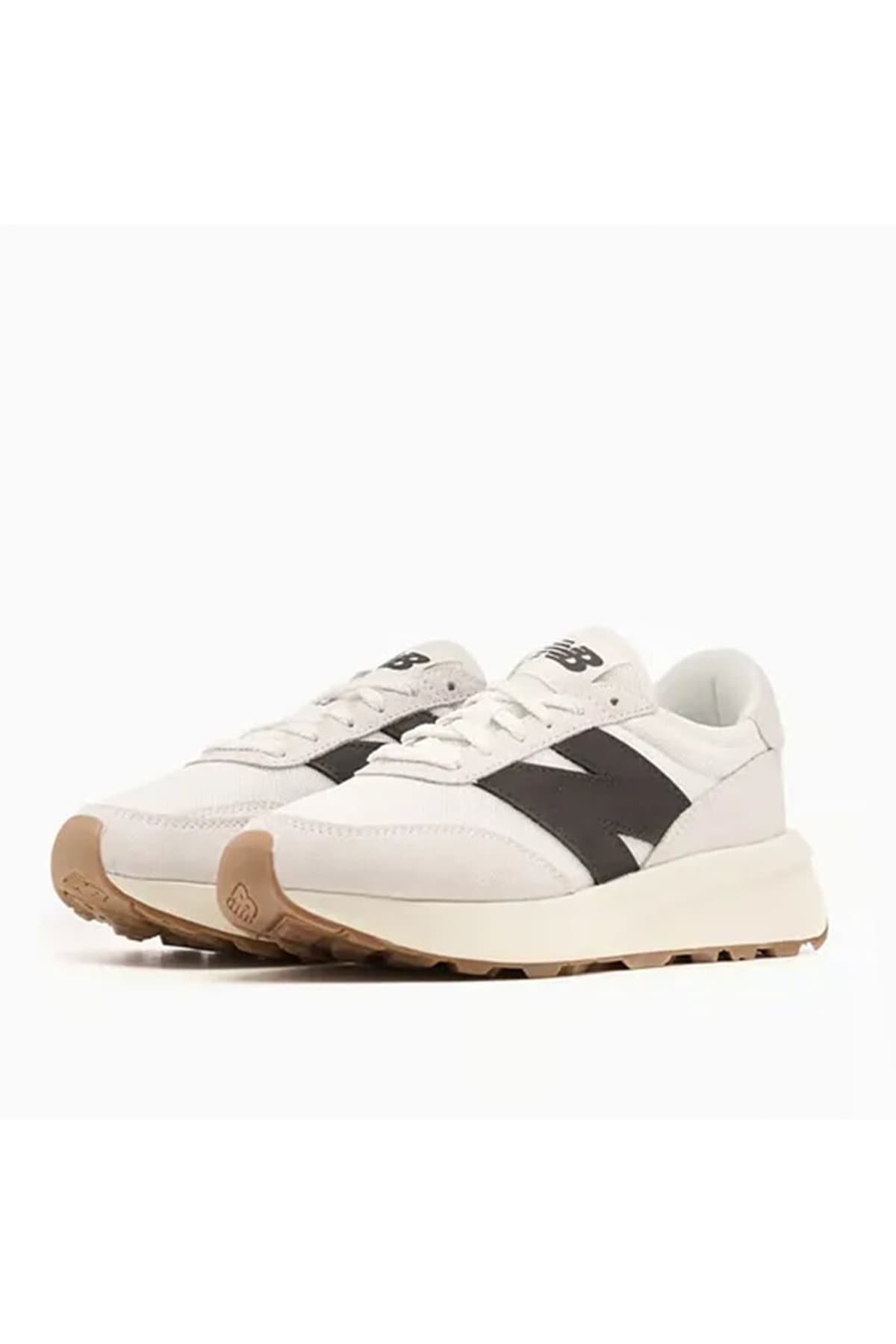 کفش اسنیکر نیو بالانس زنانه پارچه مشکی بیسیک بافتنی Classical/کلاسیک | New Balance U370CA VN — تصویر ۲