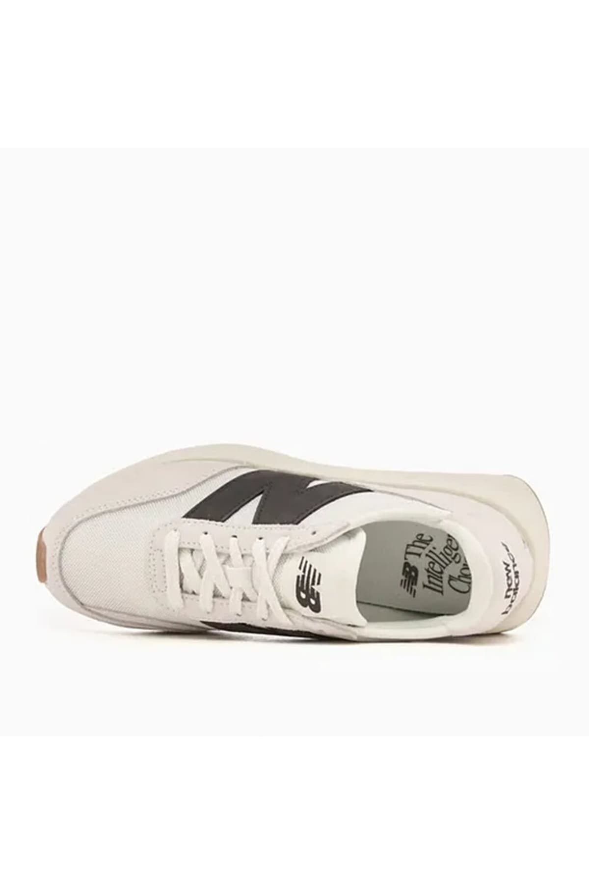 کفش اسنیکر نیو بالانس زنانه پارچه مشکی بیسیک بافتنی Classical/کلاسیک | New Balance U370CA VN — تصویر ۳