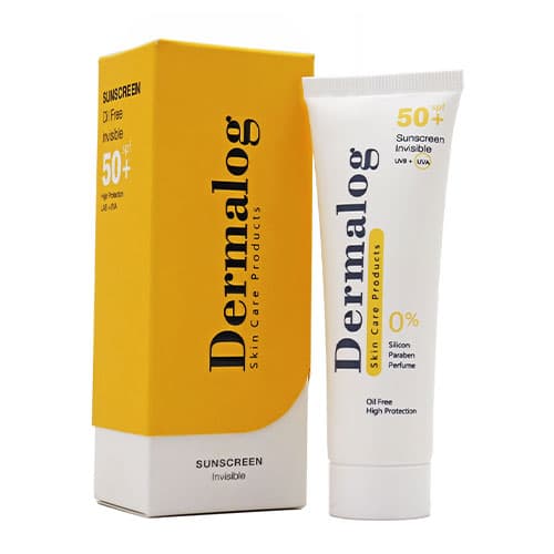 کرم ضد آفتاب بی رنگ فاقد چربی SPF50 درمالوگ حجم 50 میل — تصویر ۲