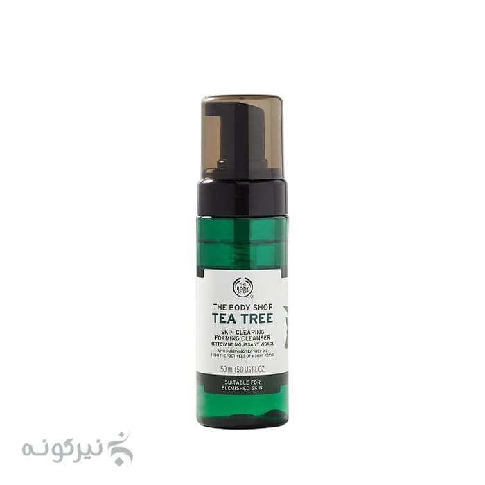 فوم شست و شو چای TEA TREE بادی شاپ — تصویر ۴