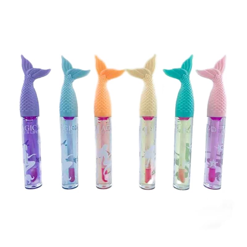 لیپ گلاس حرارتی مدل پری دریایی مجیک Magic lip gloss