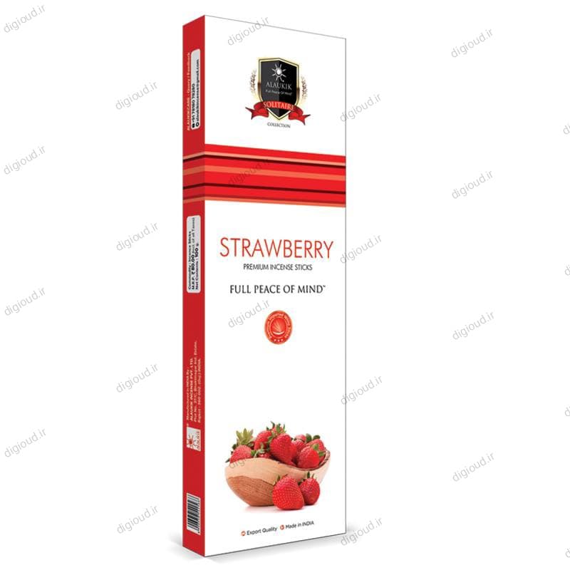 عود دست ساز توت فرنگی (STRAWBERRY) آلوکیک ALAUKIK