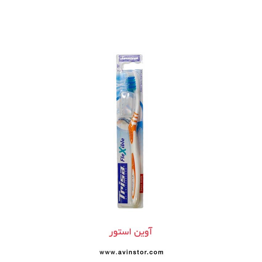 مسواک فلکسیبل تریزا فرچه سخت (نارنجی)