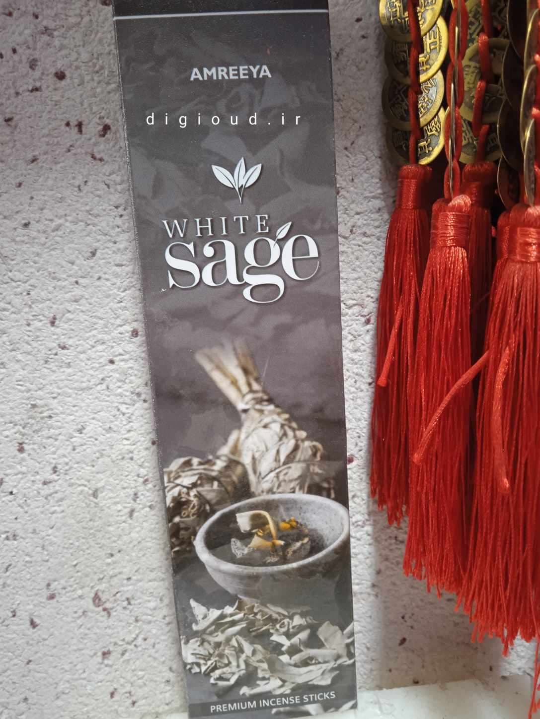 عود دست ساز وایت سیج (WHITE SAGE) آمریا Amreeya