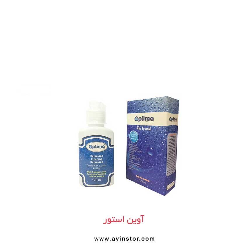 محلول شست وشو لنز اپتیما