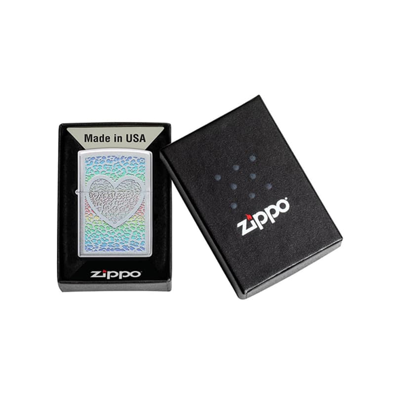 فندک زیپو اصل Zippo Heart Design کد 49780 — تصویر ۳