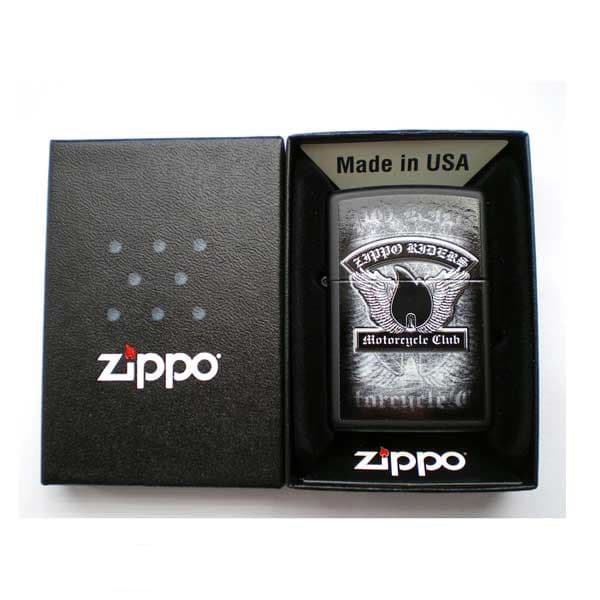 فندک زیپو اصل Zippo Planeta Motorcycle Th کد 218 — تصویر ۲