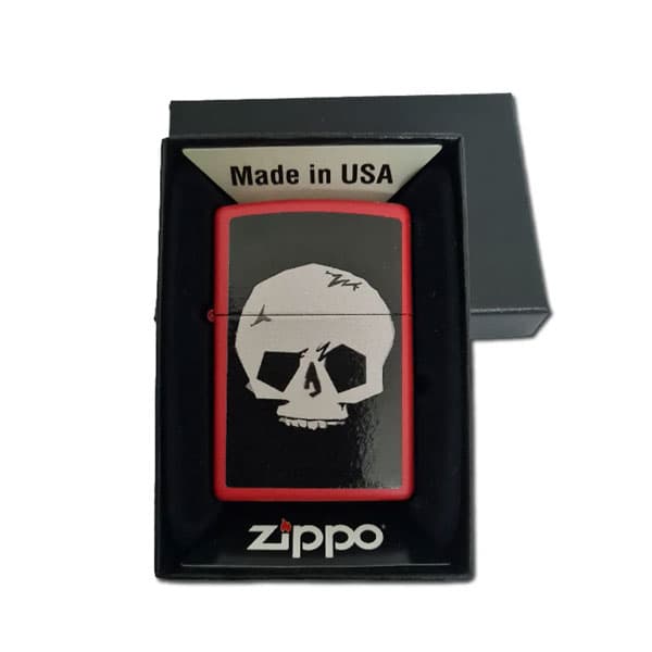 فندک زیپو اصل Zippo Skull کد 233 — تصویر ۳