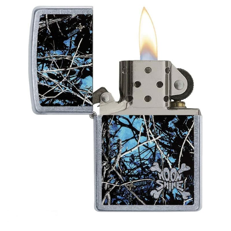 فندک زیپو Zippo Moon Shine Undertow کد 29592 — تصویر ۲