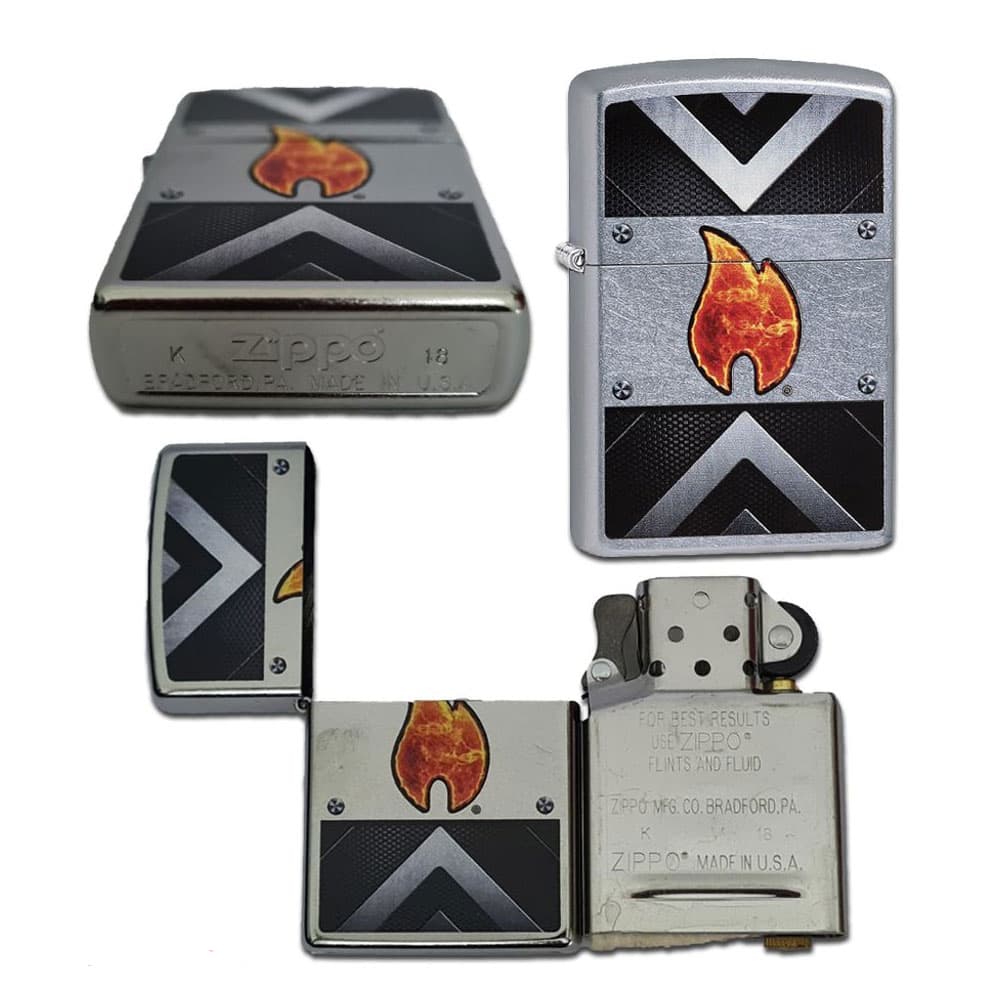فندک زیپو اصل Zippo Industrial Flame کد 207 — تصویر ۳