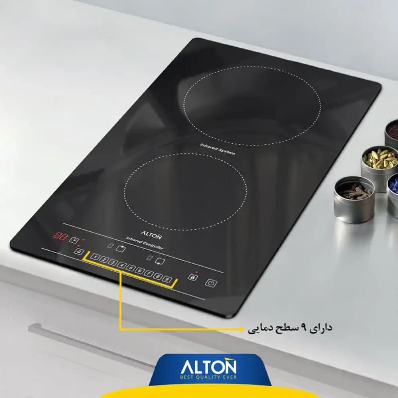 آلتون اجاق گاز توکار C203E — تصویر ۶