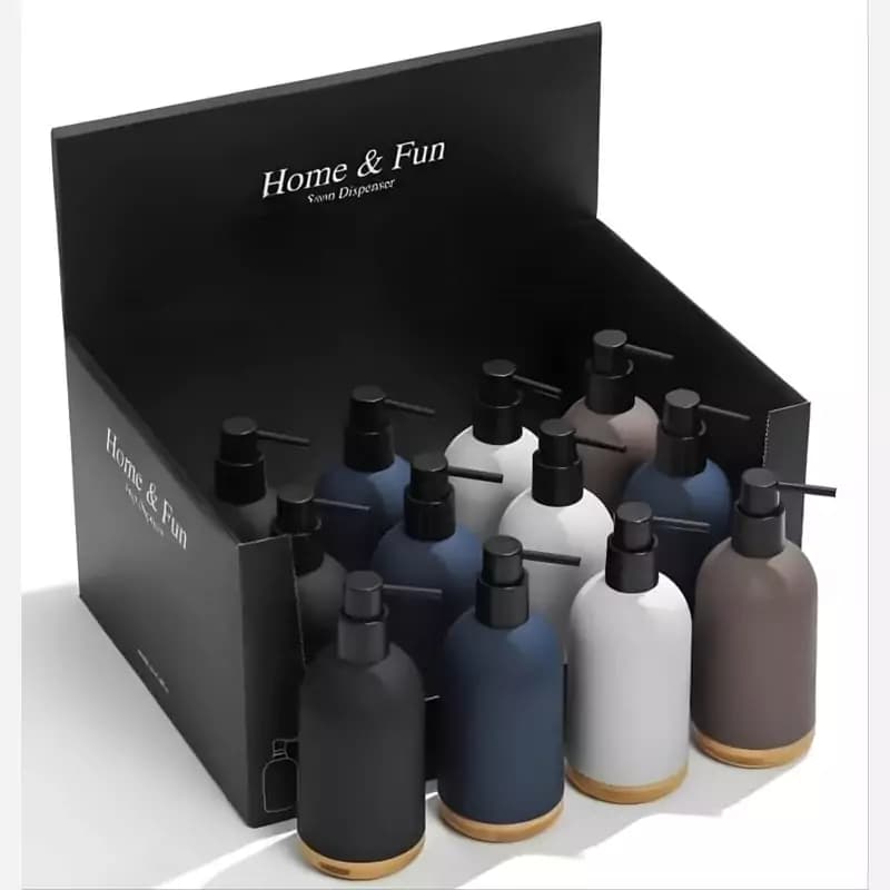 جا مایع شیاردار home&fun وارداتی اکرولیک مخملی مدل کف چوب در 4 رنگ — تصویر ۲