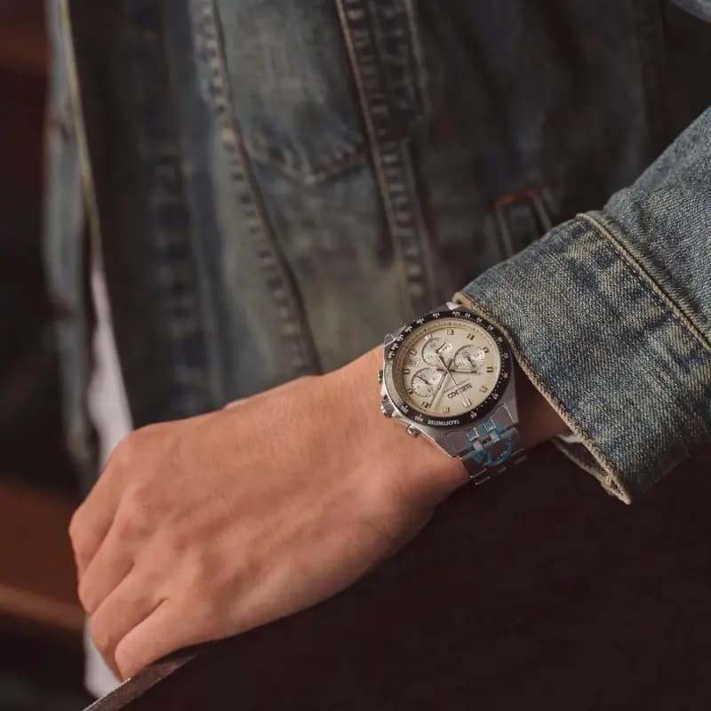 ساعت مچی مردانه اصل سیکو (seiko) زیرمجموعه کورنوگراف مدل SBTR045 — تصویر ۸