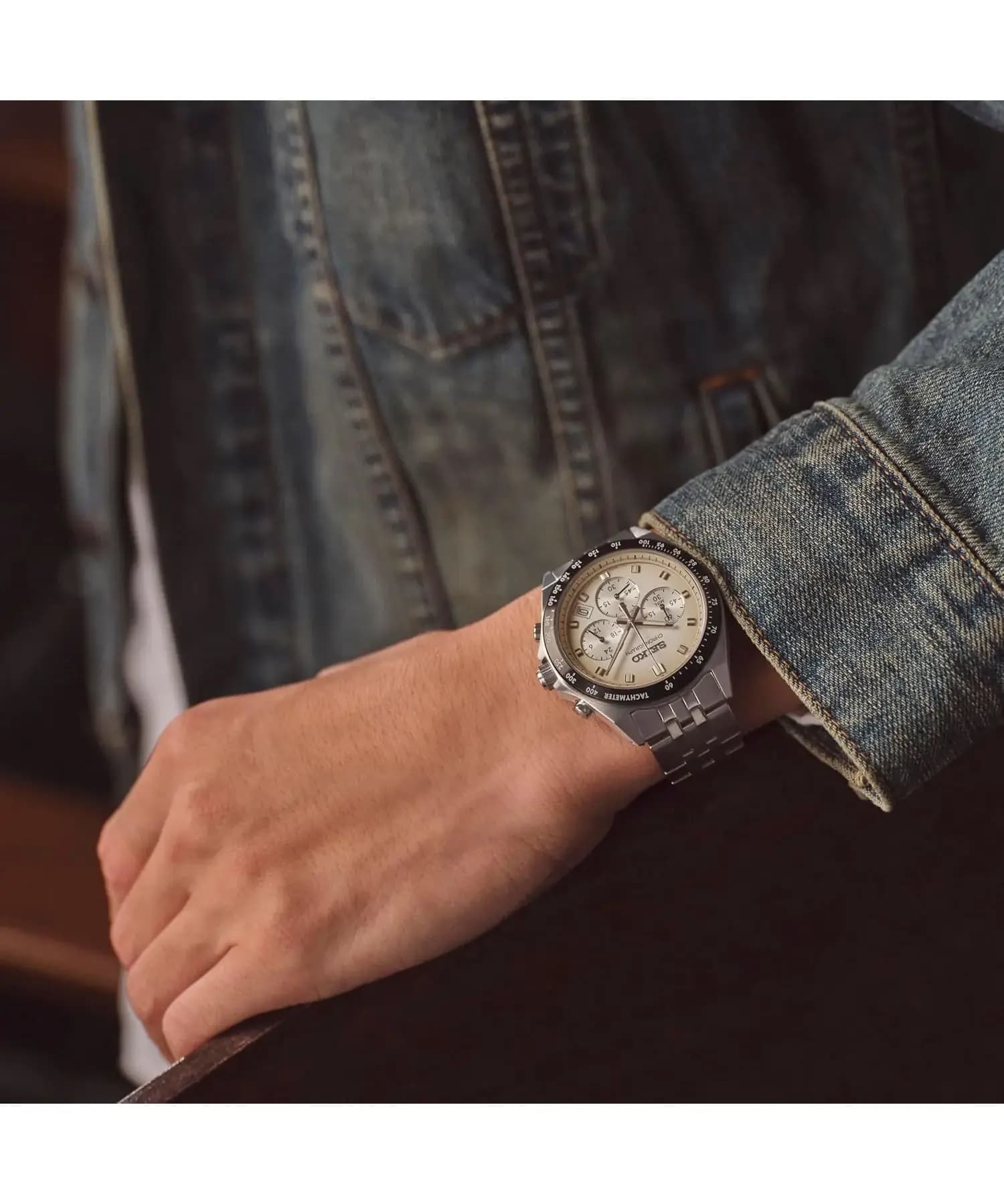 ساعت مچی مردانه اصل سیکو (seiko) زیرمجموعه کورنوگراف مدل SBTR045 — تصویر ۲