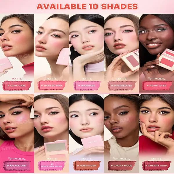 رژگونه دریم تاچ شیگلم sheglam — تصویر ۳