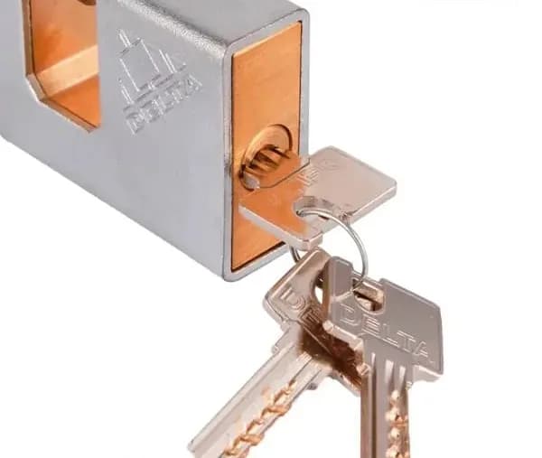 قفل کتابی دلتا روکش دار کامپیوتری مدل B-10070 — تصویر ۲