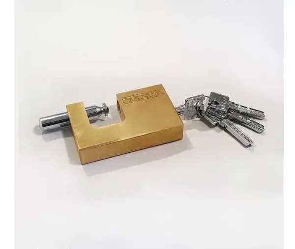 قفل کتابی دلتا برنجی کامپیوتری مدل A1090 — تصویر ۳