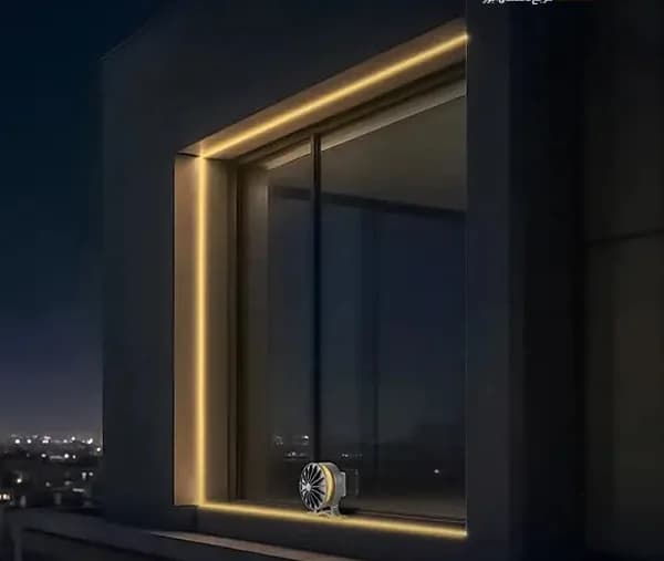 چراغ نما 360 درجه ای دی سی 10 وات مدل آئورا — تصویر ۲