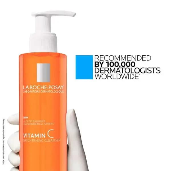 ژل شستشوی روشن‌کننده و ویتامین C لاروش پوزای La Roche Posay — تصویر ۲
