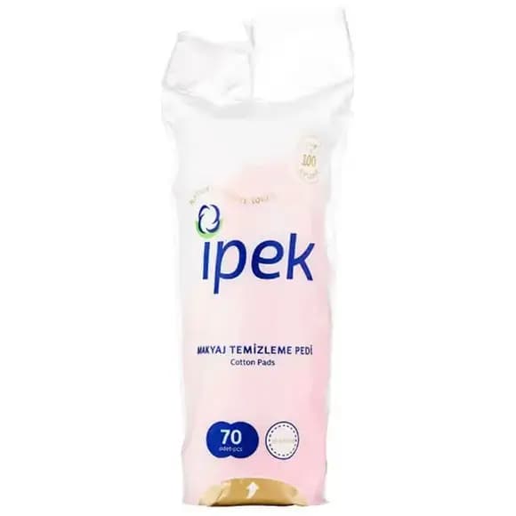 پد آرایش پاک کن ایپک ۷۰ عددی IPEK COTTON PADS