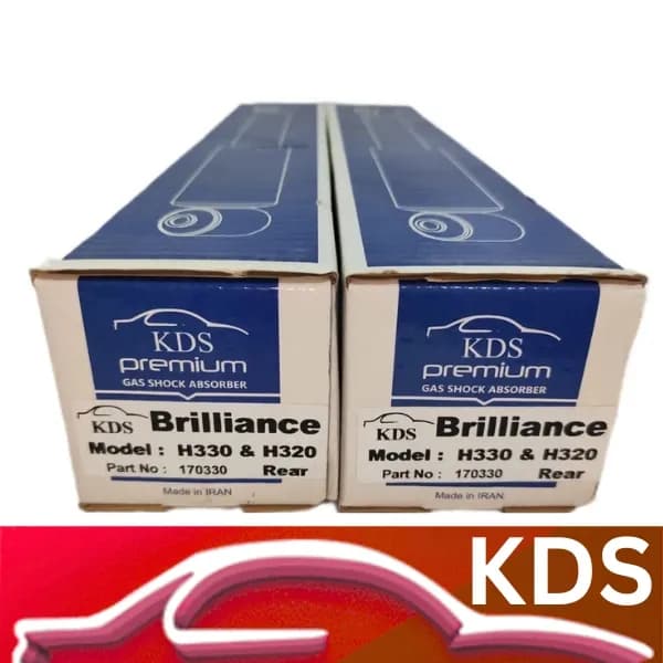 کمک فنر گازی عقب برلیانس H330 برند KDS — تصویر ۲