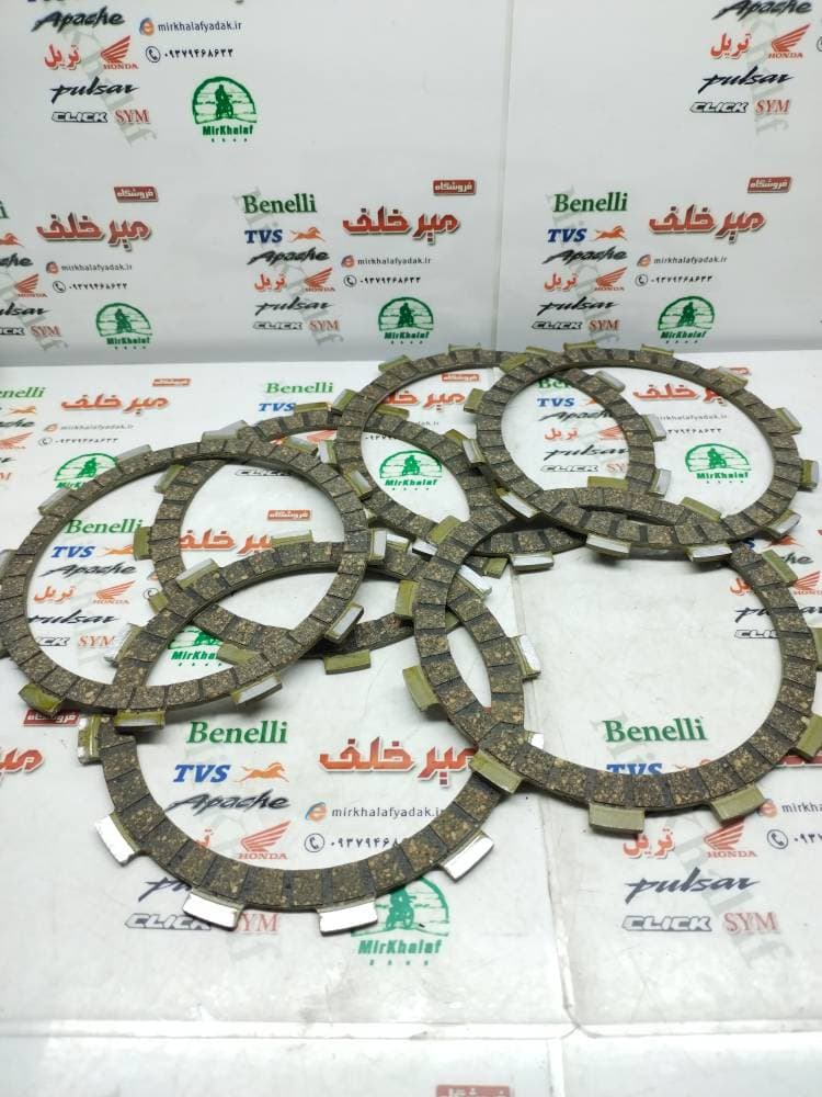 صفحه کلاچ موتور هایپرو و بلنتا و کاوازاکی طرح z 1000 (رادیات روغن)
