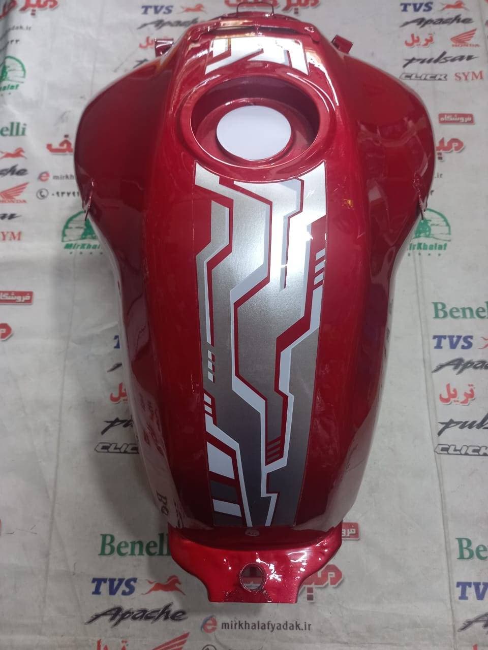 باک موتور اپاچی 180 160 150 جدید نیوفیس هندی ارم جدید (قرمز)