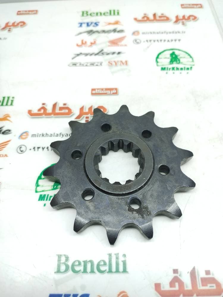 دنده (طبق) زنجیر جلو موتور بنلی 300 دوسیلندر و ریس درجه 1