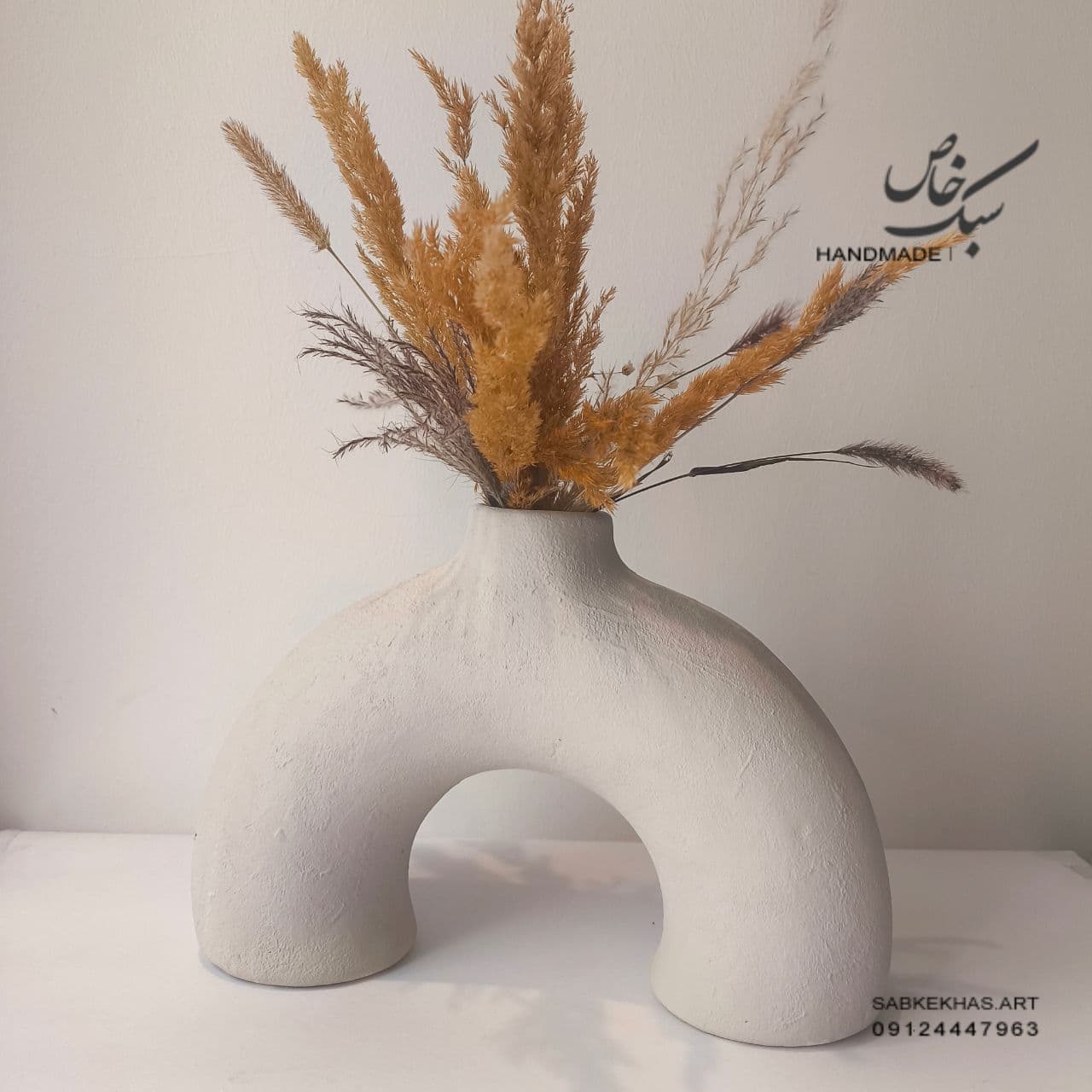 گلدان نیمه دوناتی کوچک — تصویر ۲