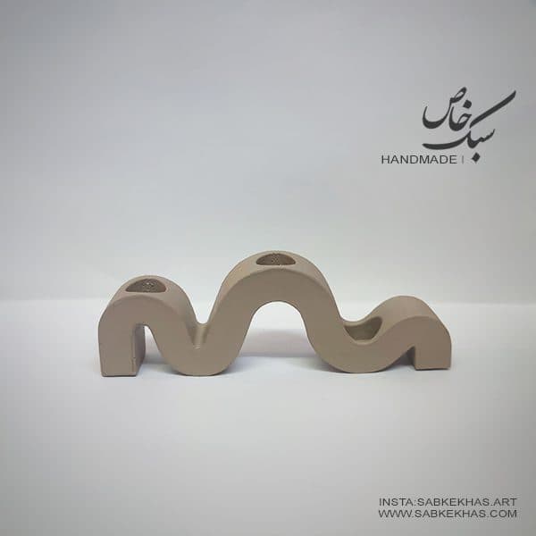 جا شمعی مدل موج — تصویر ۵
