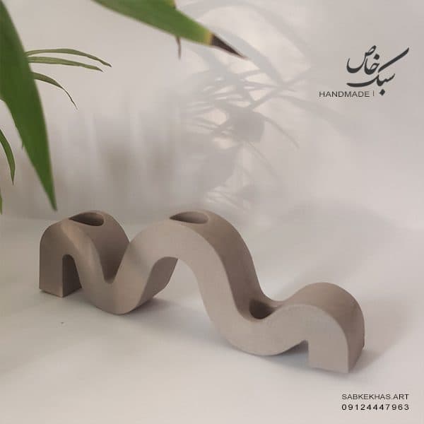 جا شمعی مدل موج — تصویر ۶