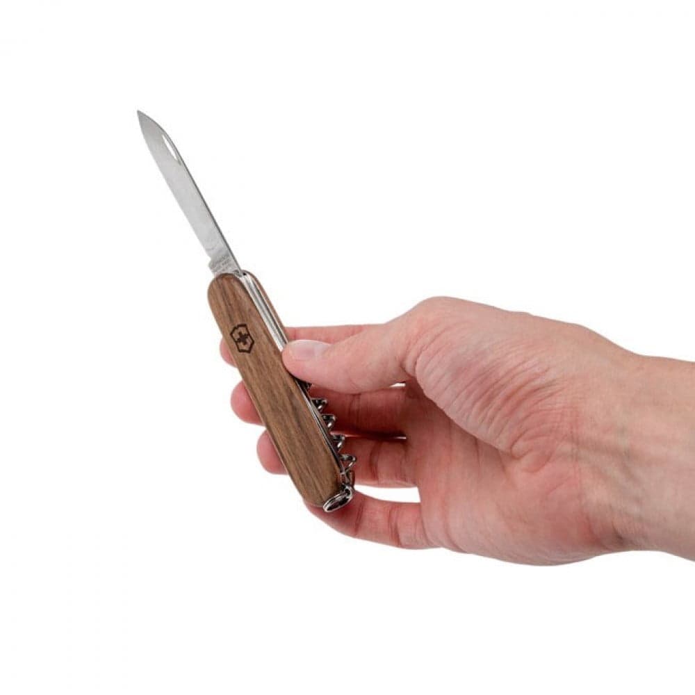 چاقوی 10 کاره ویکتورینکس مدل spartan wood 1.3601.63 — تصویر ۲