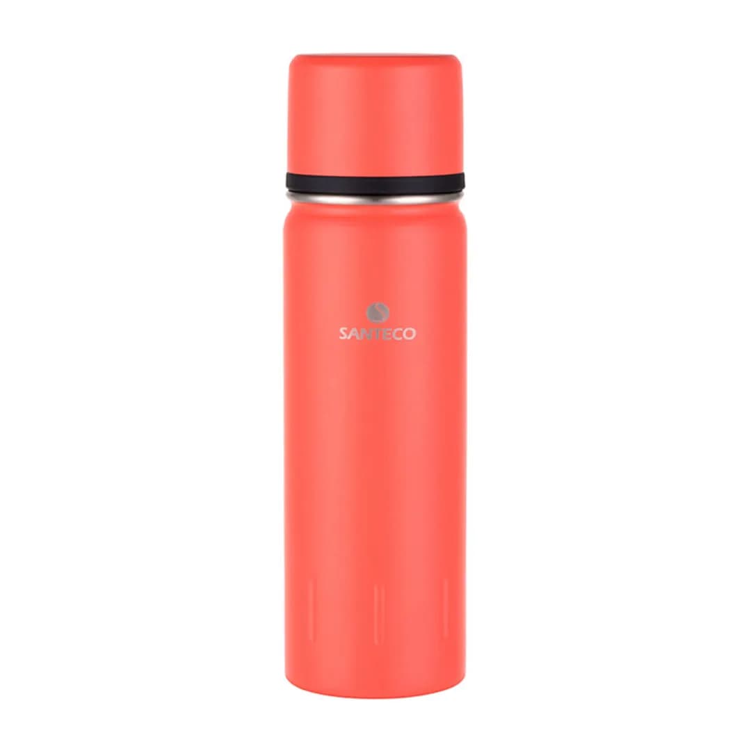 فلاسک سانتکو مدل SANTECO Kolima 1000ml – استیل ضدزنگ 18/8، عایق حرارتی 24 ساعته، ضدنشت و مجهز به لیوان همراه — تصویر ۴