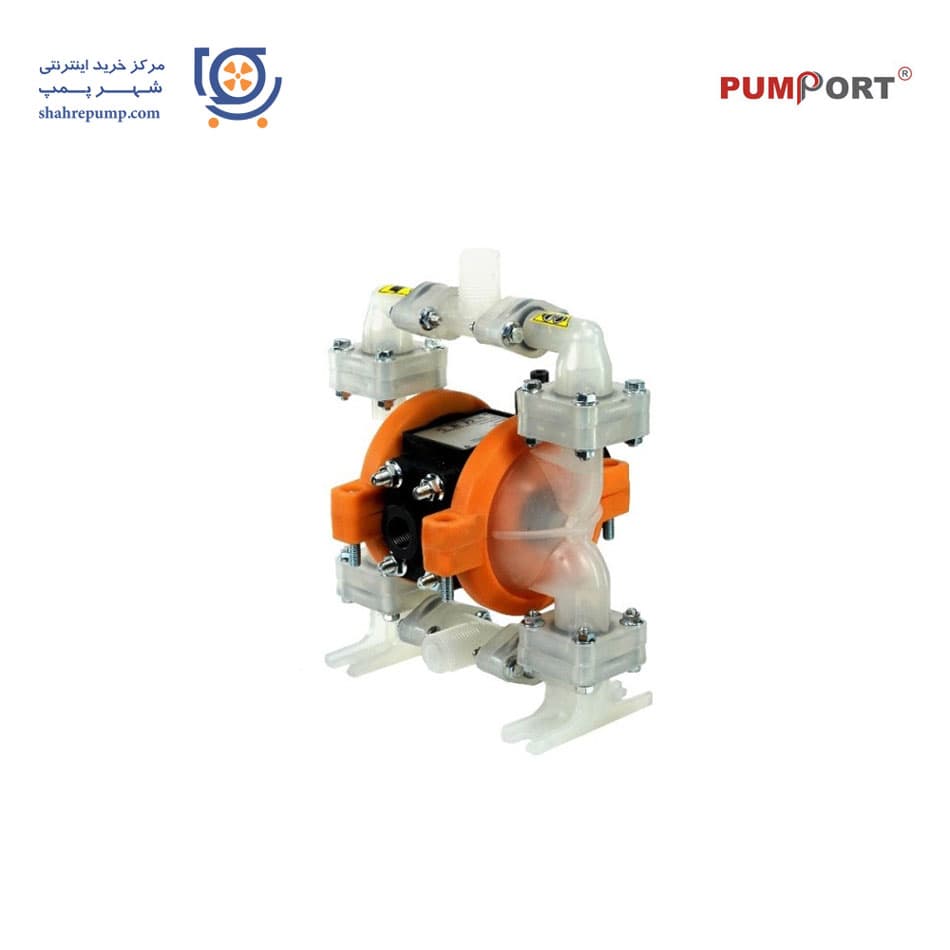پمپ دیافراگمی پمپپورت سری PP 02 PLASTIC