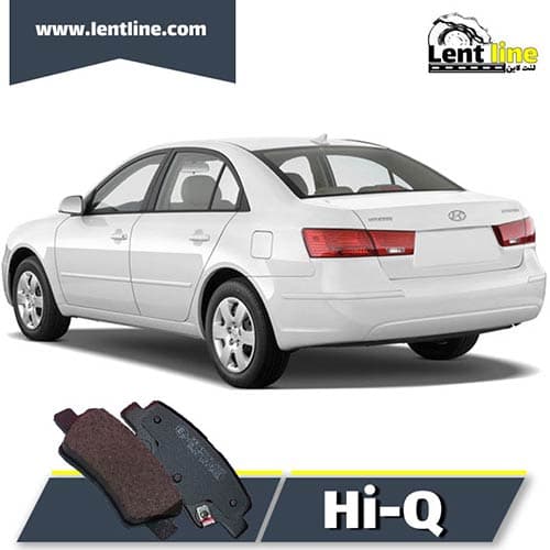لنت ترمز عقب سوناتا 2009-2010 برند Hi-Q — تصویر ۲