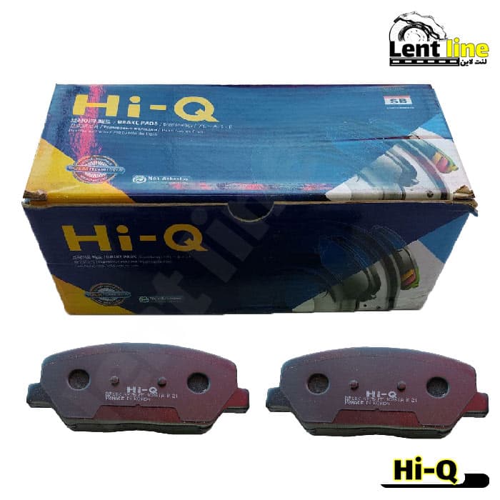 لنت ترمز جلو جنسیس کوپه برند Hi-Q — تصویر ۴