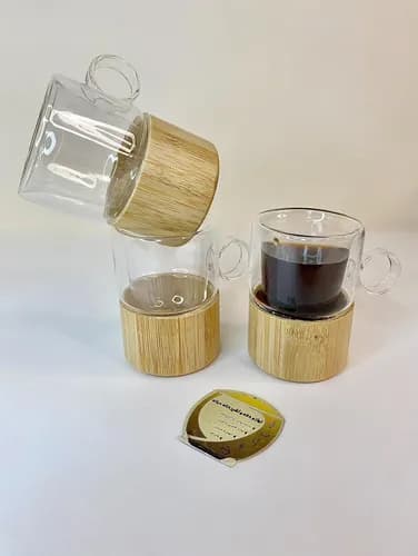 چای خوری دوجداره زیربامبو — تصویر ۲