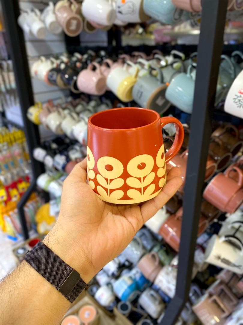 ماگ طرح گل 01 — تصویر ۲