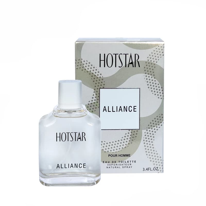 ادو تویلت مردانه هات استار مدل ALLIANCE حجم 100 میلی لیتر