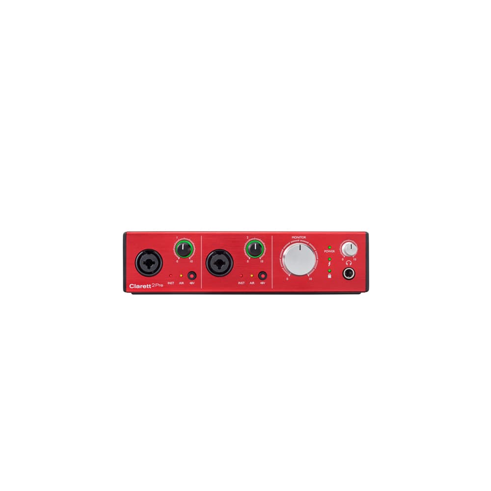 کارت صدا پرتابل Focusrite Clarett 2Pre Thunderbolt